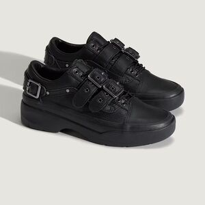 Vans Black Buckle Sneakers